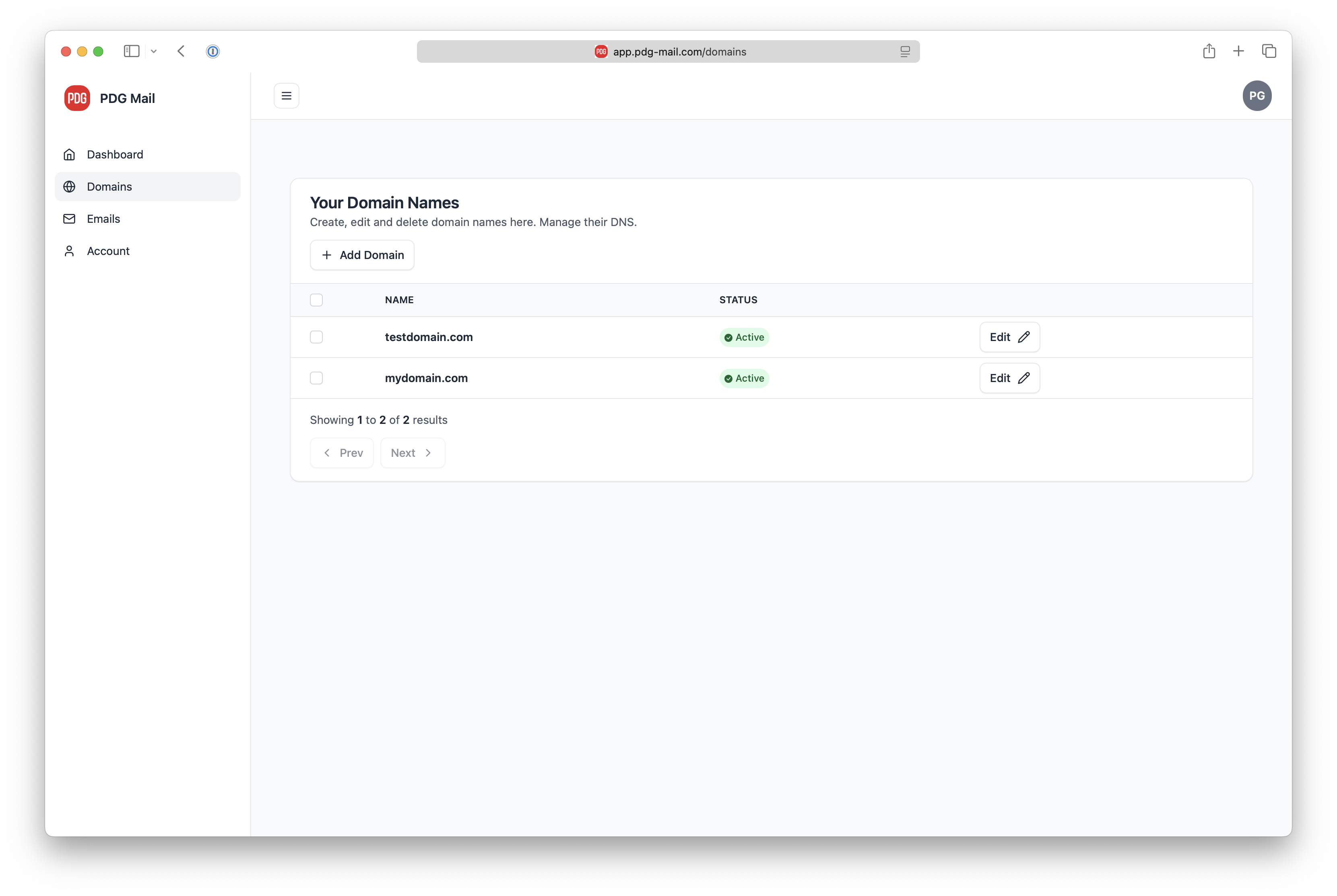 MX Records Dashboard